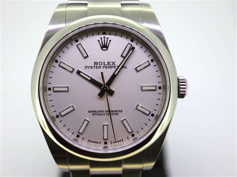 rolex oyster perpetual 39mm thickness